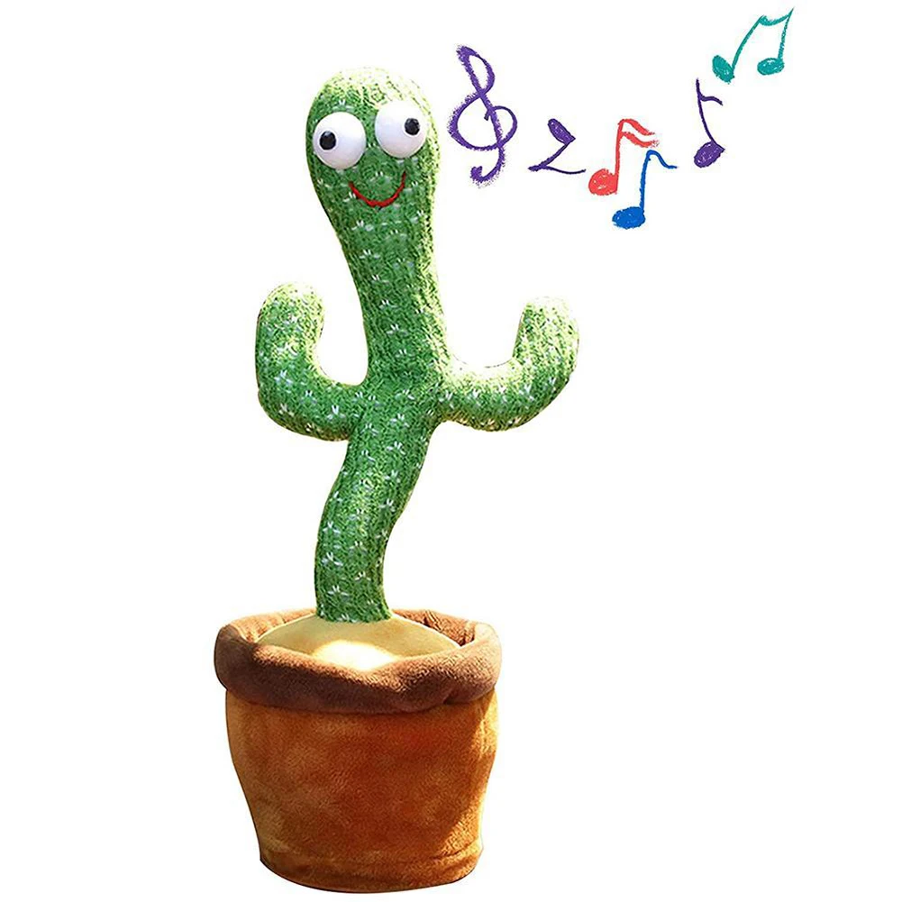 Funny Dancing Cactus Singing Twisting Electric Shake with the Songs Plush Toys Children Early Childhood Educational toys Gifts
Funny Dancing Cactus Singing Twisting Electric Shake with the Songs Plush Toys Children Early Childhood Educational toys Gifts