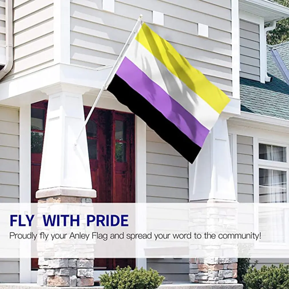 Free Shipping Flagnshow Bandera Rainbow 90 x150cm Gay Pride Non-Binary LGBT Flag
Free Shipping Flagnshow Bandera Rainbow 90 x150cm Gay Pride Non-Binary LGBT Flag