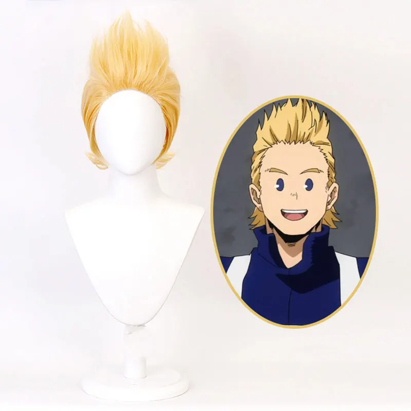 Anime My Hero Academia Mirio Toogata Million Cosplay Wig Boku No Hero Academia Cosplay BIG 3 Mirio Toogata Yellow Wigs
Anime My Hero Academia Mirio Toogata Million Cosplay Wig Boku No Hero Academia Cosplay BIG 3 Mirio Toogata Yellow Wigs