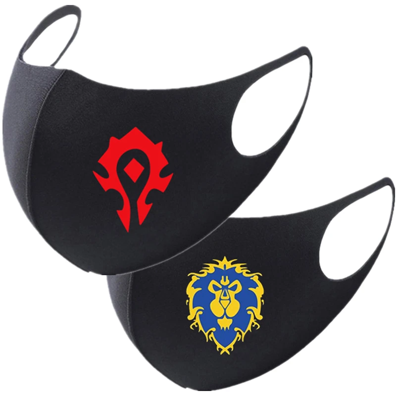 Маска для косплея World of Warcraft The Alliance Horde с логотипом игры, Пылезащитная маска для лица, моющиеся маски для взрослых
Маска для косплея World of Warcraft The Alliance Horde с логотипом игры, Пылезащитная маска для лица, моющиеся маски для взрослых