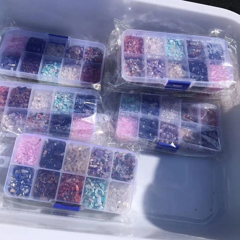 8 Kinds Natural Crystal Gravels Rectangle Box For Gift Or Home Decoration 
8 Kinds Natural Crystal Gravels Rectangle Box For Gift Or Home Decoration