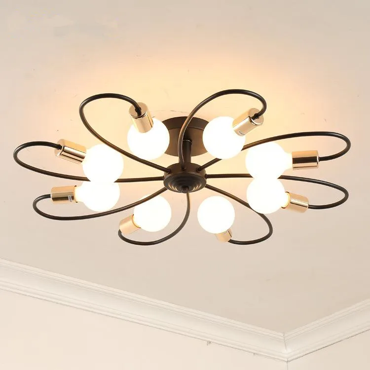 2018 New Modern Simple American Chandelier Lighting for Living Room Heads hanging for household bedroom decoration 220v
2018 New Modern Simple American Chandelier Lighting for Living Room Heads hanging for household bedroom decoration 220v