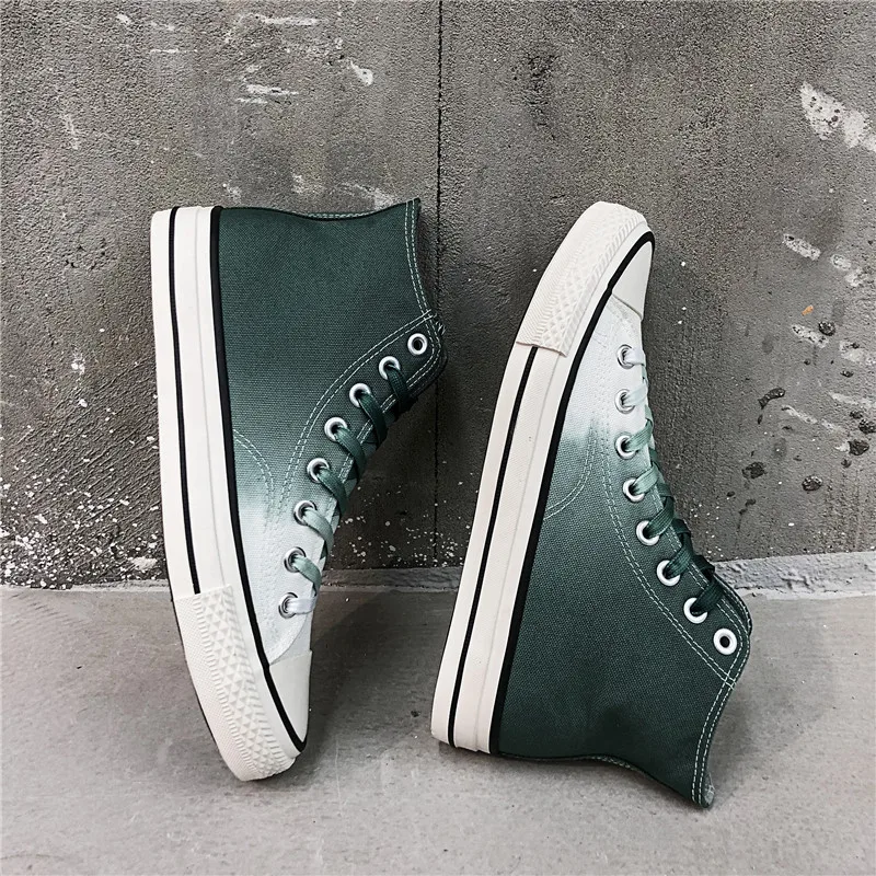 Men's Canvas Shoes High Top Flat Shoes for Men Color Matching Lace-up Sneakers Board Shoes Canvas Sneakers Footwear Men
Men's Canvas Shoes High Top Flat Shoes for Men Color Matching Lace-up Sneakers Board Shoes Canvas Sneakers Footwear Men