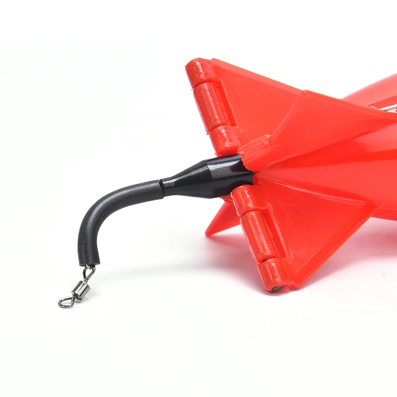 1PC Carp Fishing Rockets Spod Bomb Tackle Feeders Float Bait Holder Accessories White/Black/Red