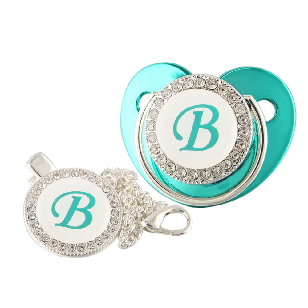 Pacifiers Clips Babi Pacifi Name Pacifier Babi Pacifi Holder BPA Free Silicone Infant Nipple Bling Newborn Dummy Soother chupete
Pacifiers Clips Babi Pacifi Name Pacifier Babi Pacifi Holder BPA Free Silicone Infant Nipple Bling Newborn Dummy Soother chupete