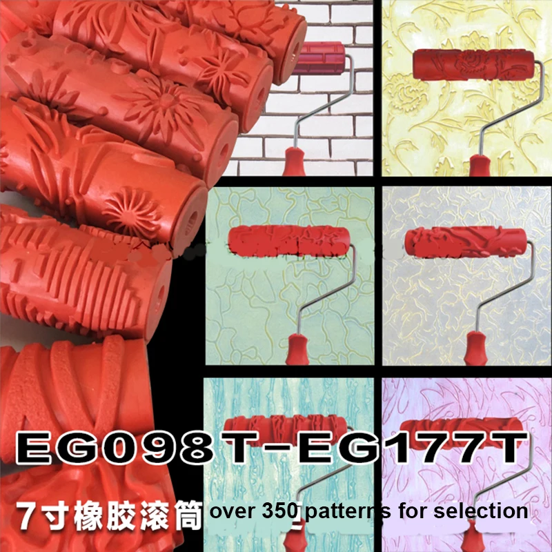 Decorative Paint Roller Pattern Embossing Texture Painting Tools for Wall Bedroom Rubber Airless Pintura Machine Household Brush
Decorative Paint Roller Pattern Embossing Texture Painting Tools for Wall Bedroom Rubber Airless Pintura Machine Household Brush