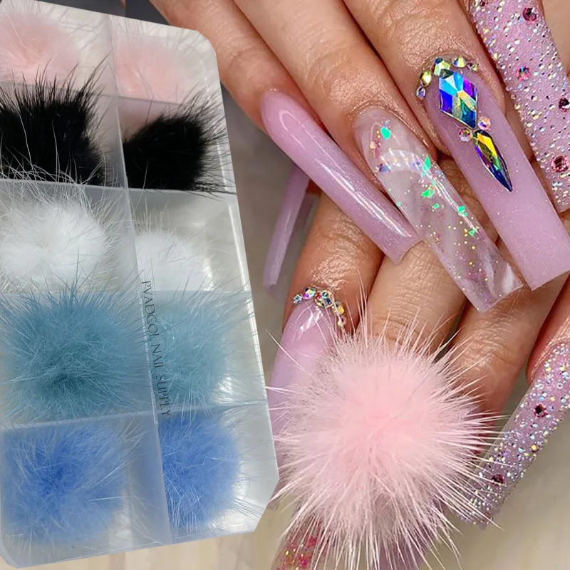 10pcs/lot Nail Art Pom Pom Magnetic Fur Balls 3D Nail Art Decorations Salon Manicure Supplies
10pcs/lot Nail Art Pom Pom Magnetic Fur Balls 3D Nail Art Decorations Salon Manicure Supplies