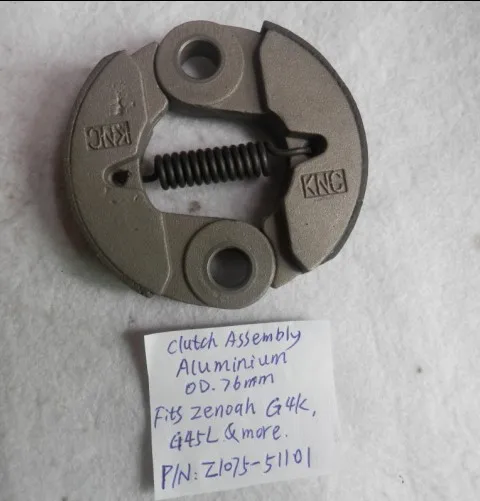 G45L CLUTCH ASSEMBLY ALUMINIUM FOR ZENOAH G3K G4K G35L BC3410 4310 HUSQVARNA 436R 236R STRIMMER BRUSHCUTTERS HOSE SPRINGS OD76MM
G45L CLUTCH ASSEMBLY ALUMINIUM FOR ZENOAH G3K G4K G35L BC3410 4310 HUSQVARNA 436R 236R STRIMMER BRUSHCUTTERS HOSE SPRINGS OD76MM