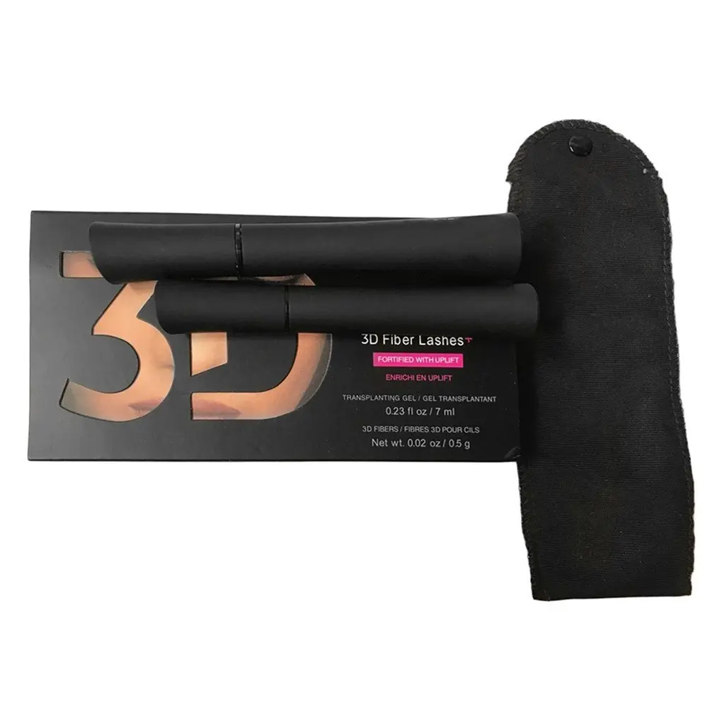 Professional 2PCS/SET 3D Fiber Mascara Natural Waterproof Eyelash Makeup Lengthening Curling Cosmetic Mascara
Professional 2PCS/SET 3D Fiber Mascara Natural Waterproof Eyelash Makeup Lengthening Curling Cosmetic Mascara