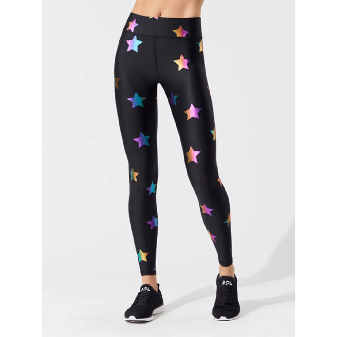 Women's Sexy Leggings Push Up Seamless Sports Pants Multicolor Five-Pointed Star Print High Waist Stretch Tights Sportswear
Women's Sexy Leggings Push Up Seamless Sports Pants Multicolor Five-Pointed Star Print High Waist Stretch Tights Sportswear