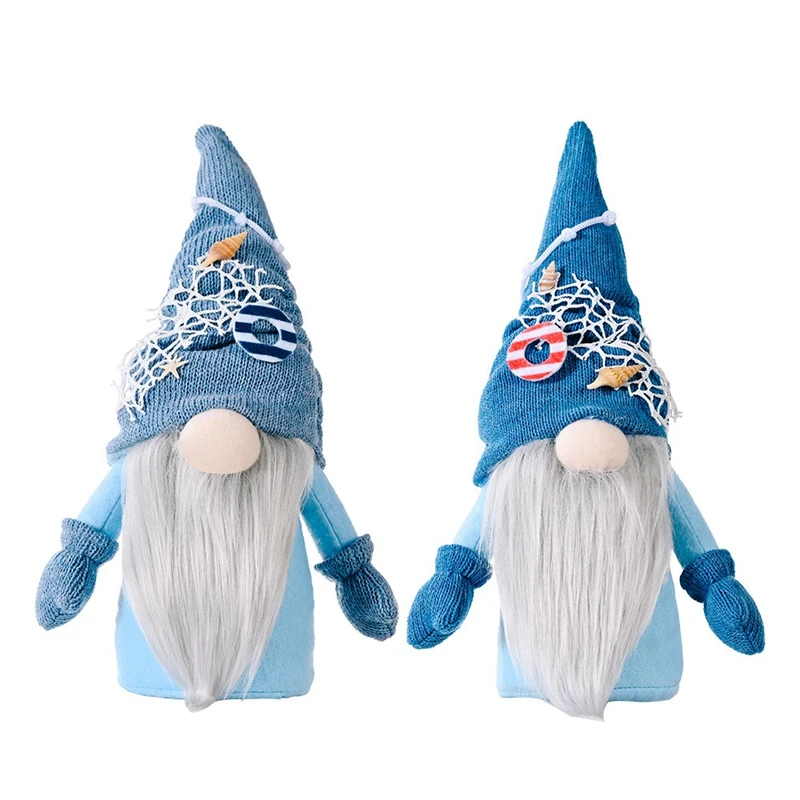 2 Pcs Ocean Festival Gnome Plush Doll Luckily Ocean Faceless Doll Nautical Gnome Decor, Kids Toys Holiday Gift
2 Pcs Ocean Festival Gnome Plush Doll Luckily Ocean Faceless Doll Nautical Gnome Decor, Kids Toys Holiday Gift
