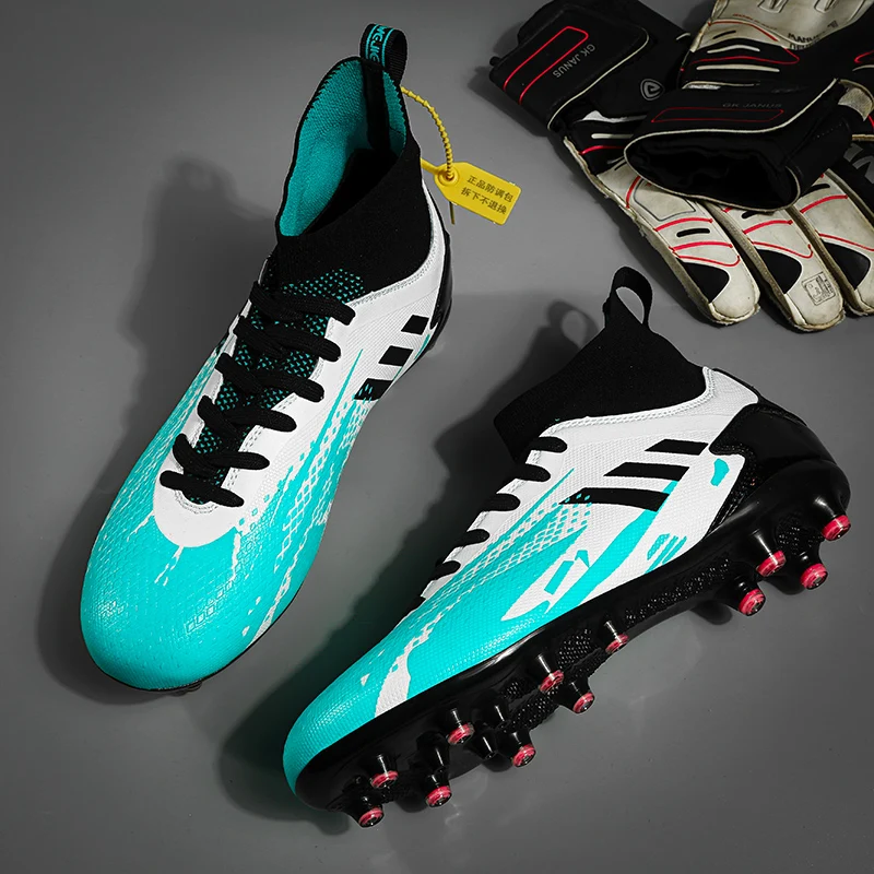 Goud Bodem Mannen Voetbal Schoenen Indoor Sportschoenen Turf Spikes Superfly Futsal Directe Verkoop Regenboog Hoge Helpen
Goud Bodem Mannen Voetbal Schoenen Indoor Sportschoenen Turf Spikes Superfly Futsal Directe Verkoop Regenboog Hoge Helpen
