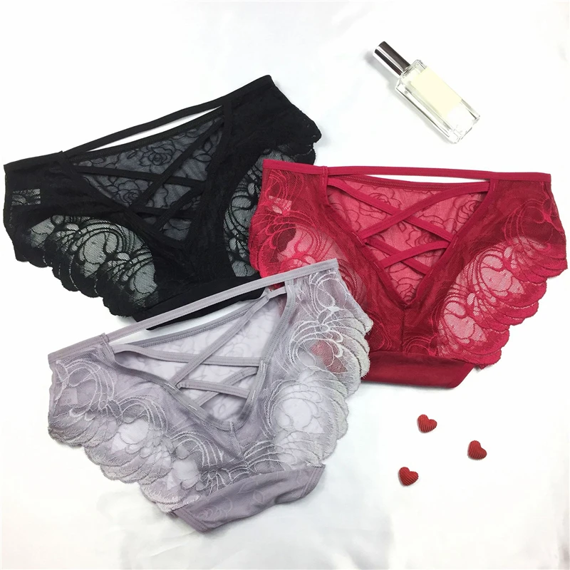 New Ladies Sexy Hollow Out Panties Women's Lace Low Waist Comfortable Fashion Seamless Micro-transparent Panties For Female
New Ladies Sexy Hollow Out Panties Women's Lace Low Waist Comfortable Fashion Seamless Micro-transparent Panties For Female