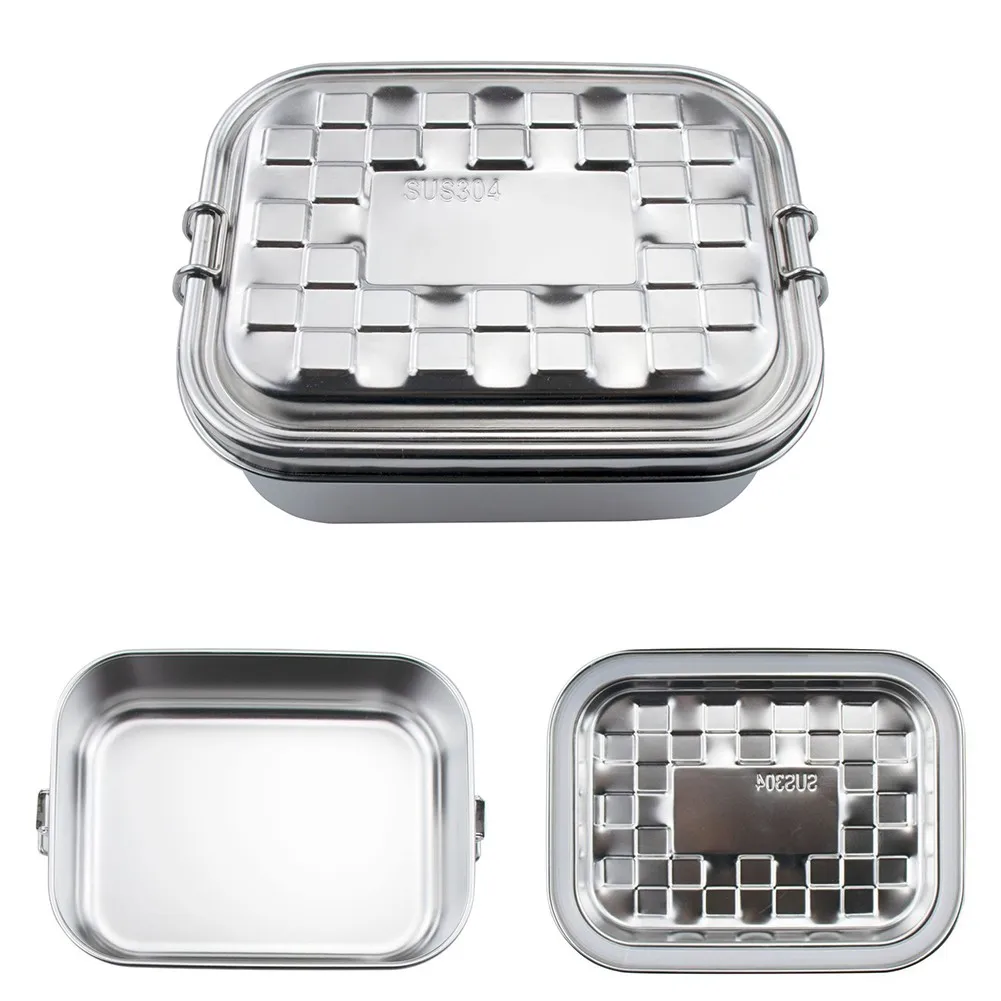 700ML Portable Stainless Steel Bento Lunch Box Food Container For Camping Hiking Best Bento Box For Kids Lunch Box For Men Women
700ML Portable Stainless Steel Bento Lunch Box Food Container For Camping Hiking Best Bento Box For Kids Lunch Box For Men Women
