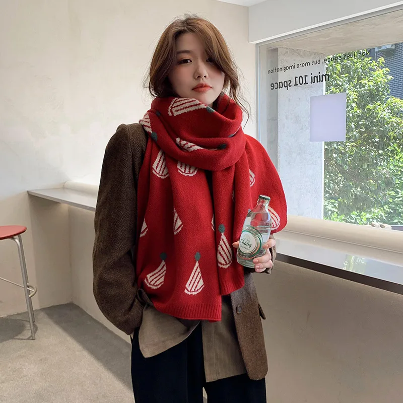 2022 winter scarves Woolen Knitted Neckerchief Fashion Neck Warm Scarf Women Female Bandana Shawl Wraps Foulard Pashmina ponchos
2022 winter scarves Woolen Knitted Neckerchief Fashion Neck Warm Scarf Women Female Bandana Shawl Wraps Foulard Pashmina ponchos