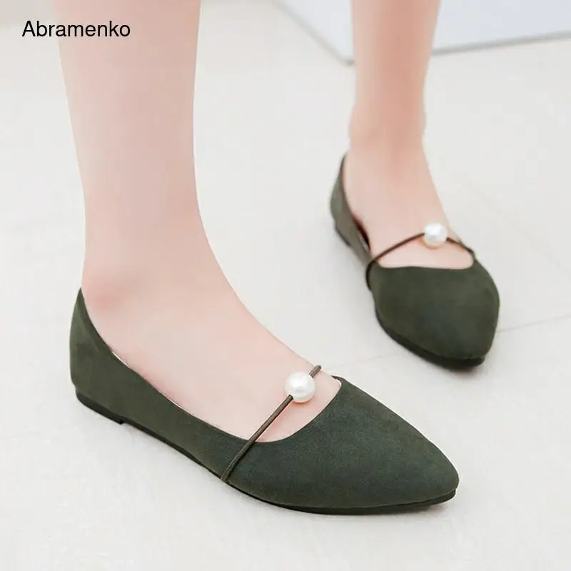 Large Size Women Flats Candy Color Shoes Woman Loafers Spring Autumn Flat Casual Pearl Shoes Women Zapatos Mujer Plus Size 35-41
Large Size Women Flats Candy Color Shoes Woman Loafers Spring Autumn Flat Casual Pearl Shoes Women Zapatos Mujer Plus Size 35-41