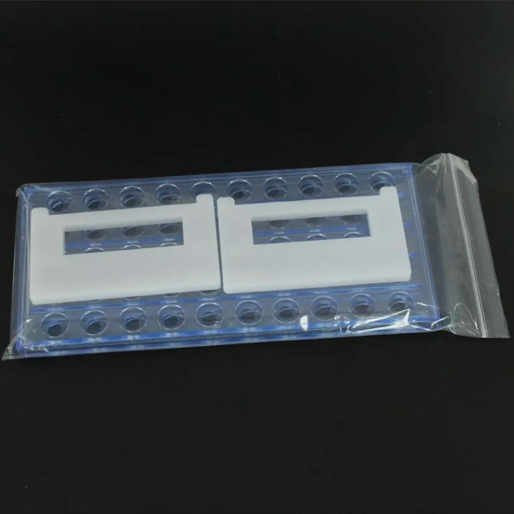 50 piece Tube - 13x100mm(8ml) Clear Plastic Test Tube Set with Caps and Rack
50 piece Tube - 13x100mm(8ml) Clear Plastic Test Tube Set with Caps and Rack