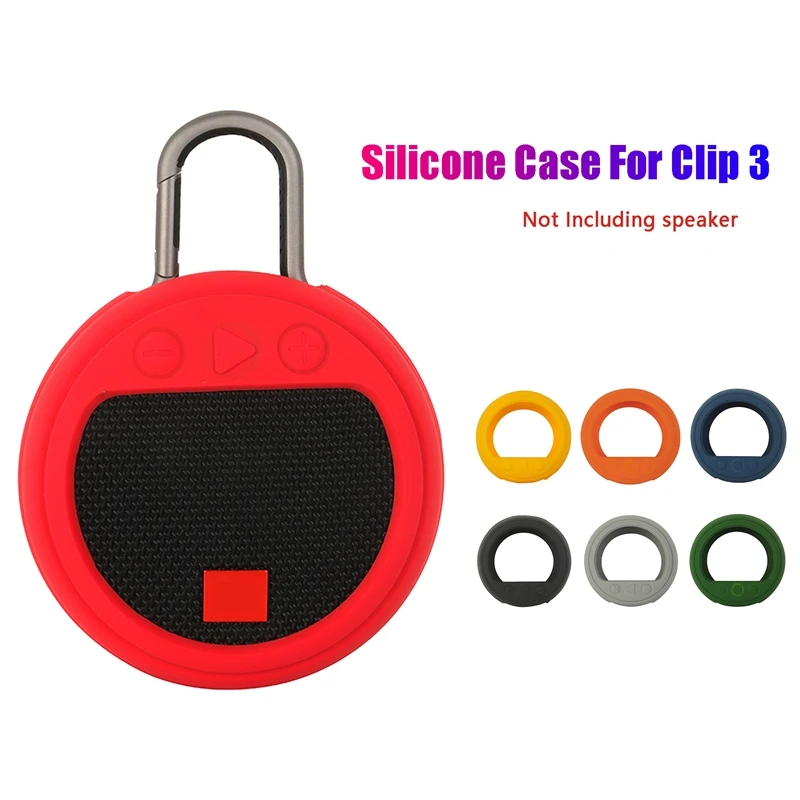 HOT-Silicone Case for JBL Clip 3 Bluetooth Speaker Anti-Scratch Durable Carrying Case Protective Sleeve
HOT-Silicone Case for JBL Clip 3 Bluetooth Speaker Anti-Scratch Durable Carrying Case Protective Sleeve