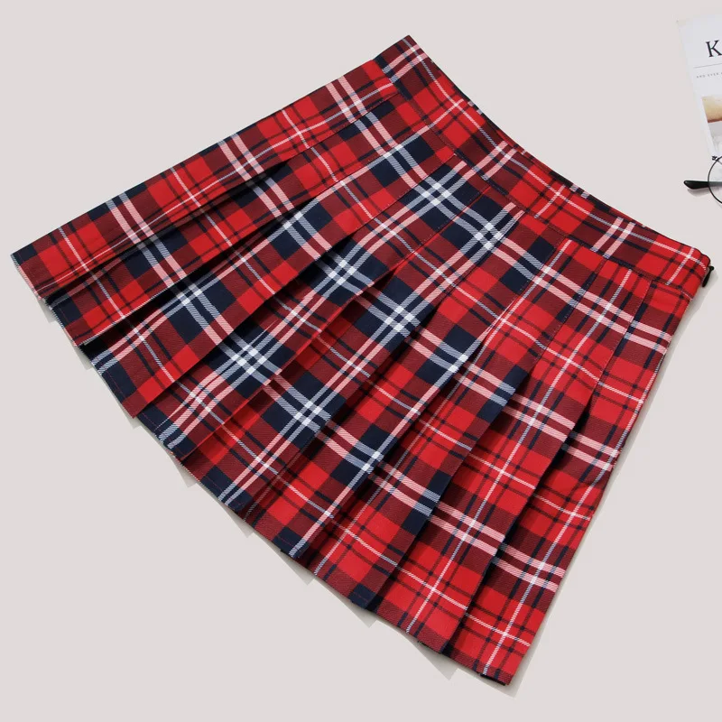 FESTY KARY Fashion Women High Waist Pleated Skirt 2021 Y2K Summer Casual Kawaii Plaid Skirts Korean Cute School Mini Skirts
FESTY KARY Fashion Women High Waist Pleated Skirt 2021 Y2K Summer Casual Kawaii Plaid Skirts Korean Cute School Mini Skirts