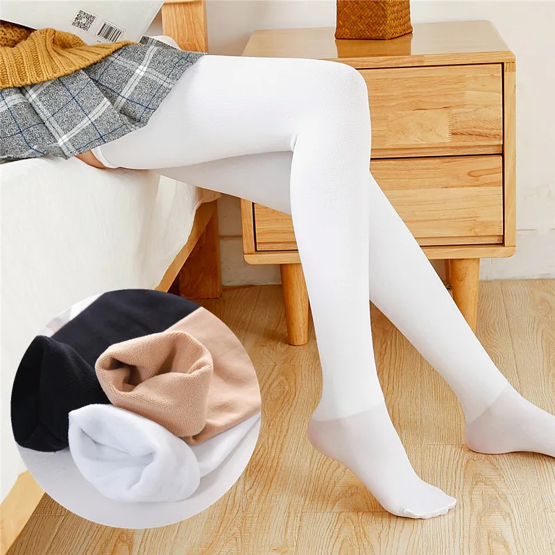 Japanese Style Sweet Women winter thick velvet non slipper Kawaii Stockings Ballet Dance Fashion Tights Medias 
Japanese Style Sweet Women winter thick velvet non slipper Kawaii Stockings Ballet Dance Fashion Tights Medias