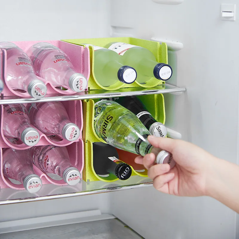 Storage Rack Kitchen Refrigerator Storage Drinks Beer Champagne Wine Storage Rack Stackable Non-slip Food-grade Container
Storage Rack Kitchen Refrigerator Storage Drinks Beer Champagne Wine Storage Rack Stackable Non-slip Food-grade Container