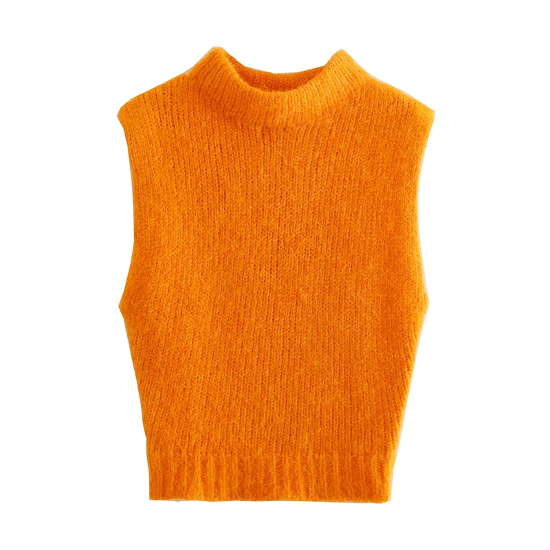 Women Autumn Vests 2021 Casual Solid Knitting Sleeveless Waistcoat Female Fashion Street Vest Clothing
Women Autumn Vests 2021 Casual Solid Knitting Sleeveless Waistcoat Female Fashion Street Vest Clothing