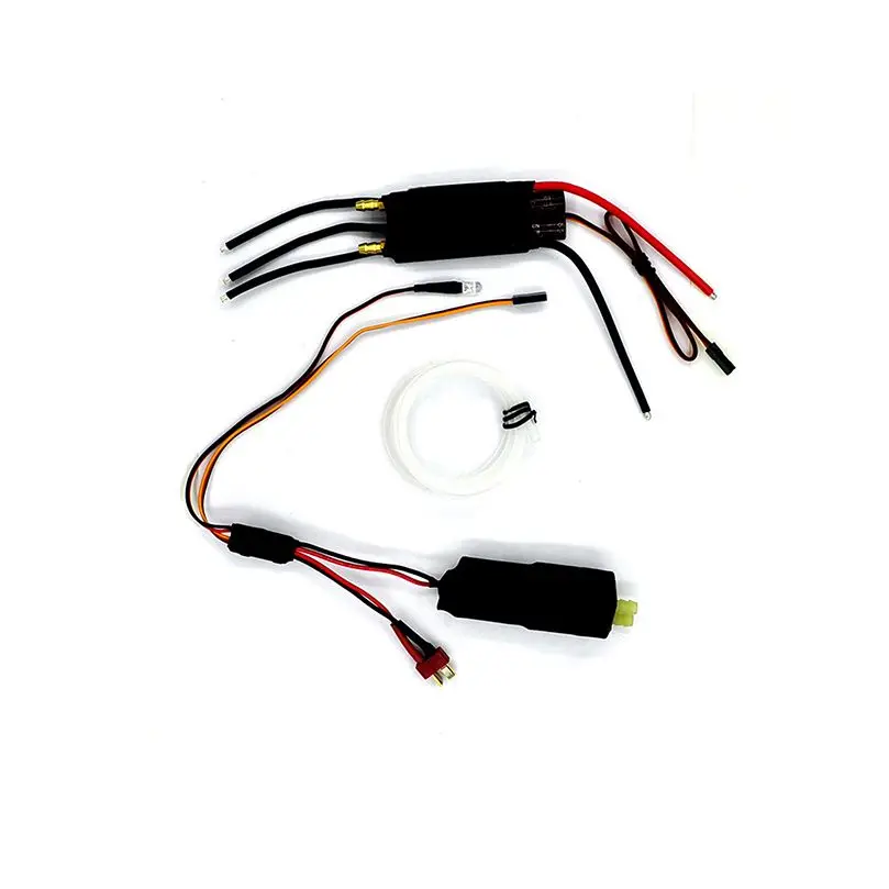 40A/60A/80A/100A Bidirectional Water-cooled brushless ESC Underwater propeller Thruster for RC ship Car Airplane Boat
40A/60A/80A/100A Bidirectional Water-cooled brushless ESC Underwater propeller Thruster for RC ship Car Airplane Boat