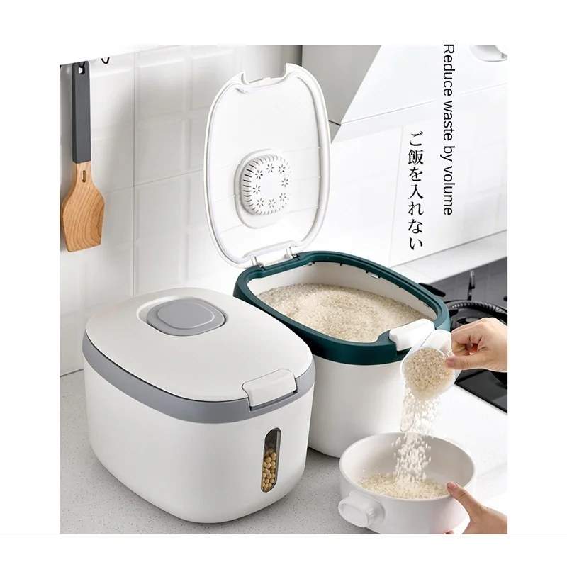 5Kg 10Kg Kitchen Collection Nano Bucket Insect-Proof Moisture-Proof Rice Cylinder Food Storage Sealed Grain Household Box
5Kg 10Kg Kitchen Collection Nano Bucket Insect-Proof Moisture-Proof Rice Cylinder Food Storage Sealed Grain Household Box