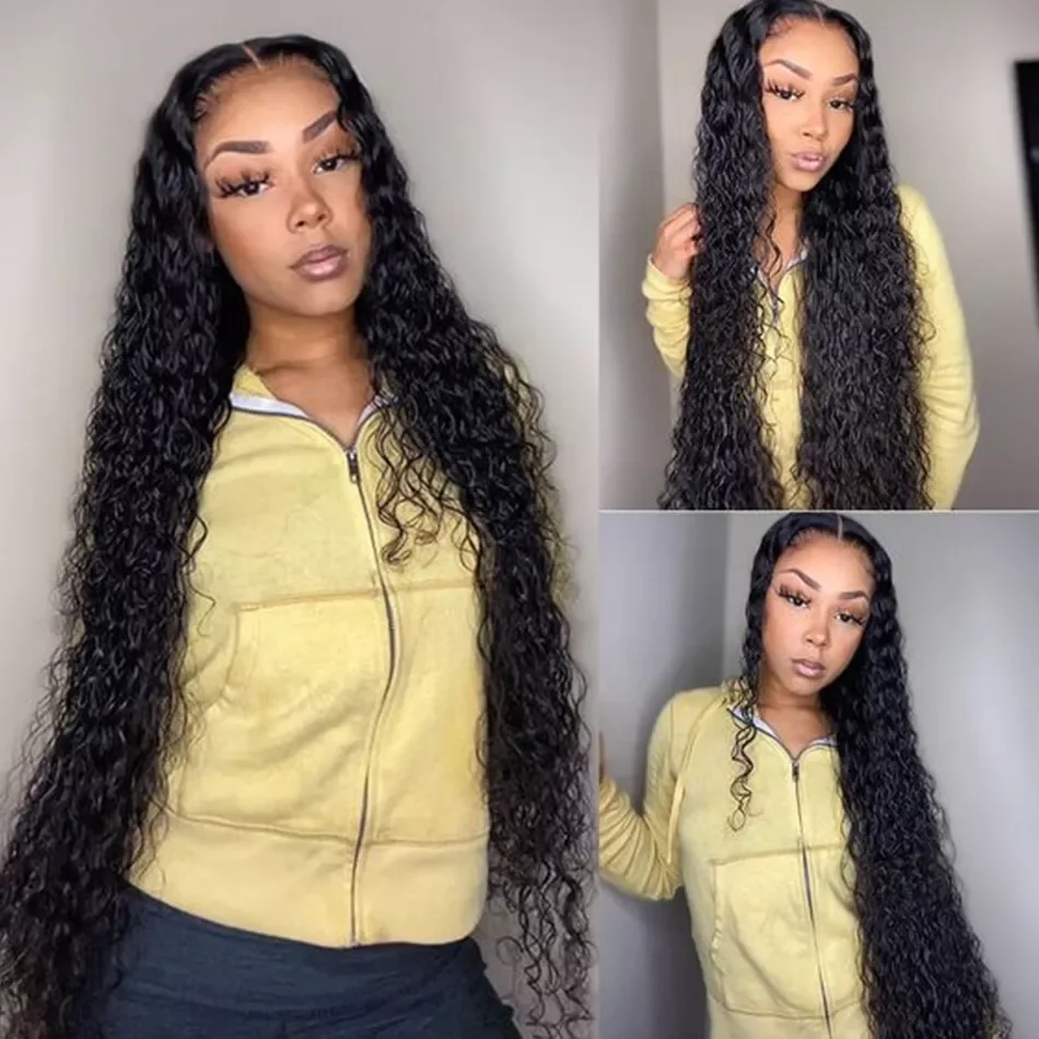 Water Wave 4x4 5x5 6x6 Closure Wigs Pre-Plucked Hairline Peruvian Remy 13x6 HD Lace Front Wig For Women Human Hair Curly Wigs
Water Wave 4x4 5x5 6x6 Closure Wigs Pre-Plucked Hairline Peruvian Remy 13x6 HD Lace Front Wig For Women Human Hair Curly Wigs