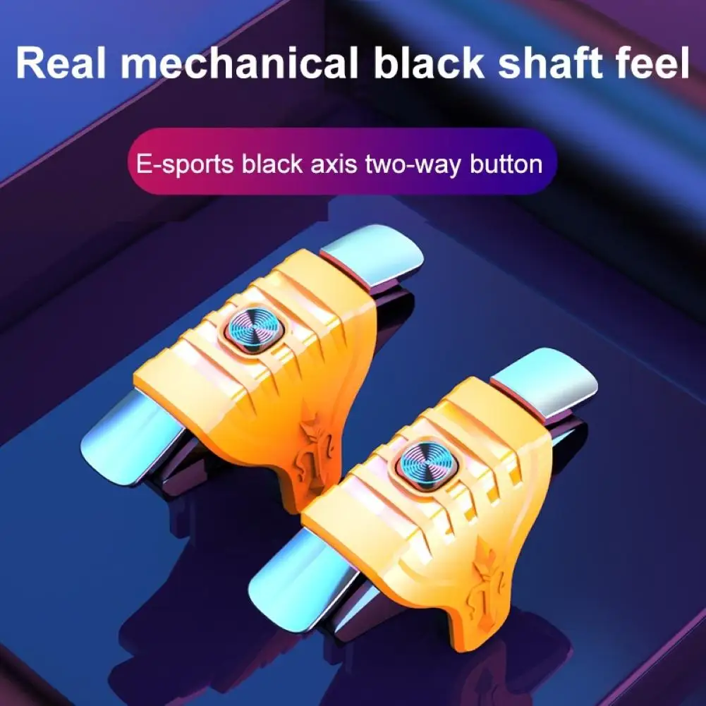 2Pcs F01 Metal Buttons Mobile Games Shooting Trigger Controller Gamepad for PUBG Shooting Gamepad Phone Trigger Fire Button
2Pcs F01 Metal Buttons Mobile Games Shooting Trigger Controller Gamepad for PUBG Shooting Gamepad Phone Trigger Fire Button