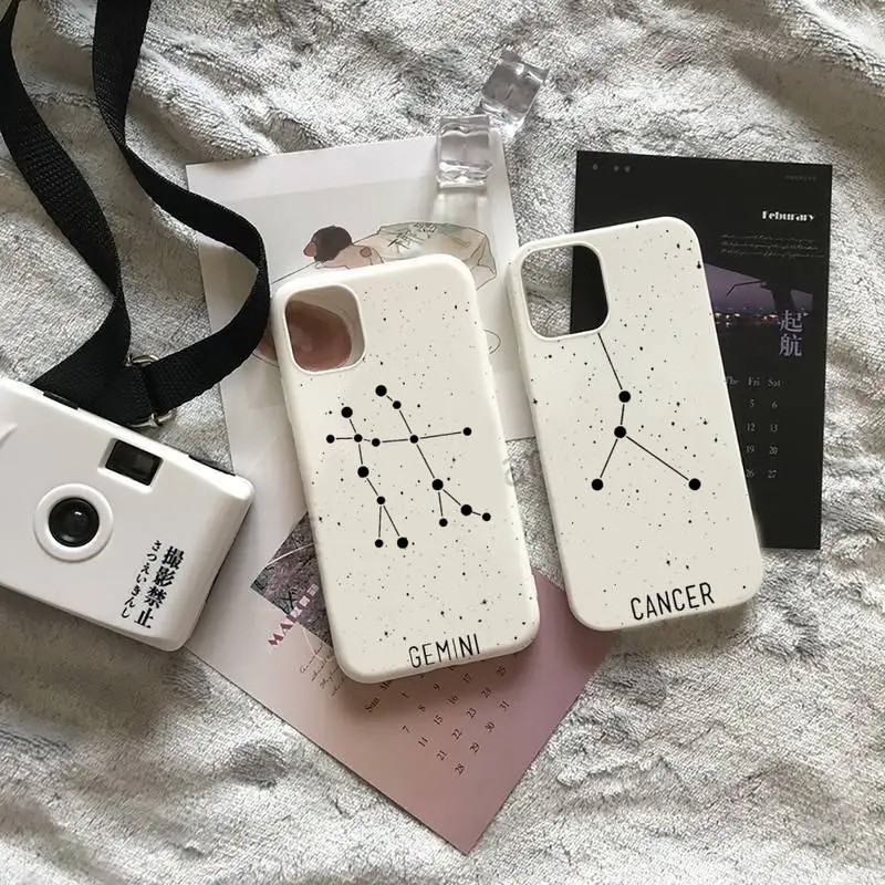 Twelve Constellations Star design Phone Case Candy Color for iPhone 6 7 8 11 12 s mini pro X XS XR MAX Plus
Twelve Constellations Star design Phone Case Candy Color for iPhone 6 7 8 11 12 s mini pro X XS XR MAX Plus