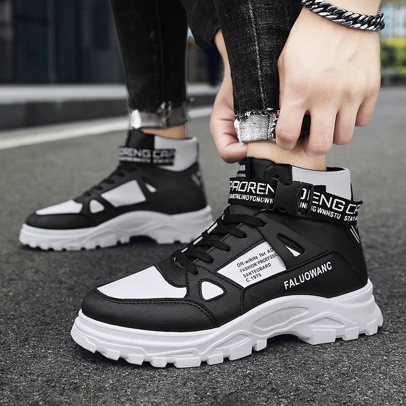 Men Vulcanize Shoes Platform Sneakers Comfortable Outdoor Casual Sports Shoes High Top Athletic Jogging Shoes Tenis Masculino
Men Vulcanize Shoes Platform Sneakers Comfortable Outdoor Casual Sports Shoes High Top Athletic Jogging Shoes Tenis Masculino
