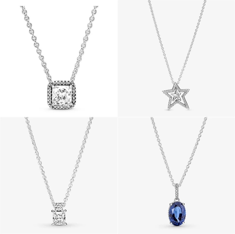 Authentic 925 Sterling Silver Sparkling Statement Halo Pendant Necklace For Women Bead Charm Diy Fashion Jewelry
Authentic 925 Sterling Silver Sparkling Statement Halo Pendant Necklace For Women Bead Charm Diy Fashion Jewelry