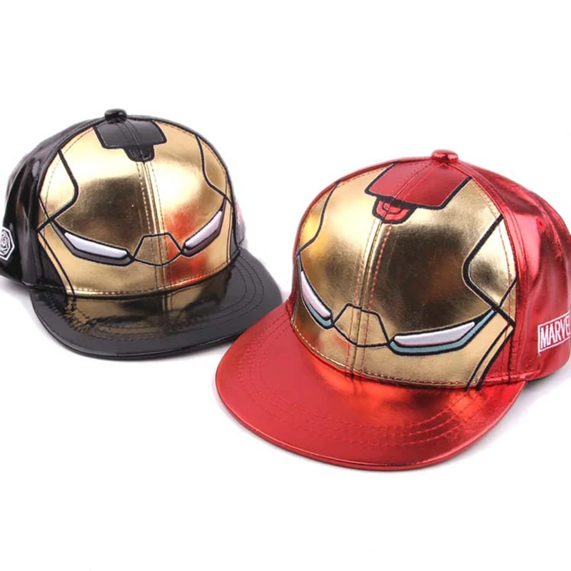 

Parent-child Baseball Cap Iron Man Kids Hip Hop Cartoon Snapback Boys Girls Outdoor Sports Hiking Sun Visor Dancing Hat MZ0095