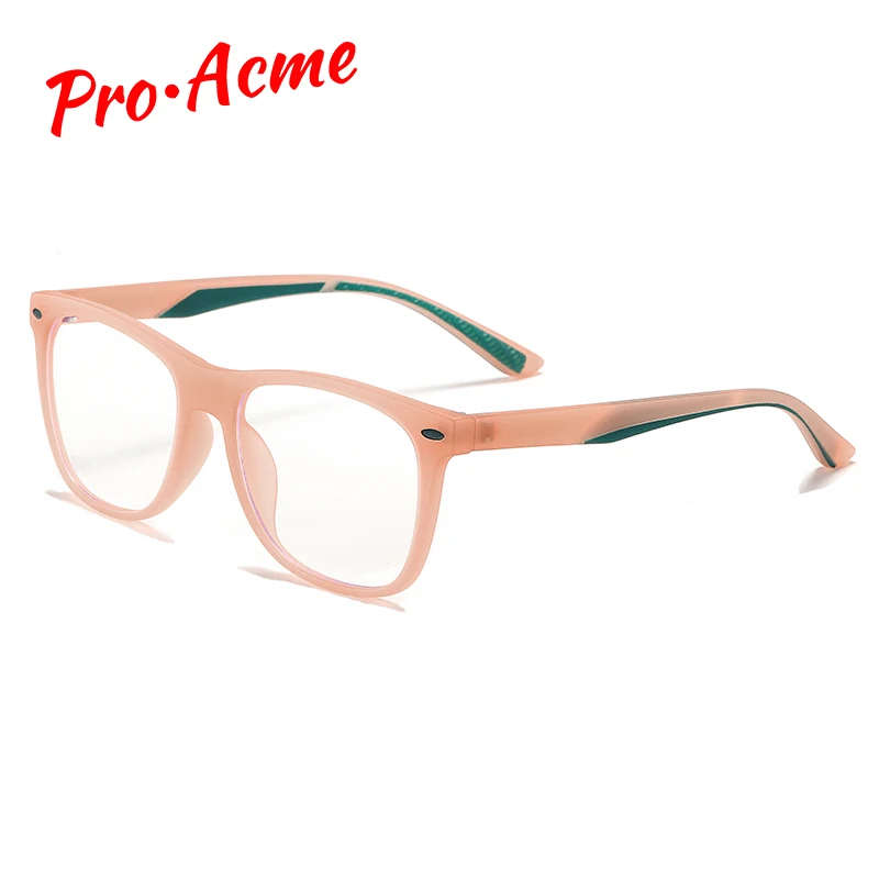 Pro Acme TR90 Гибкие Компьютерные очки для детей От 5 до 12 лет анти синий светильник и