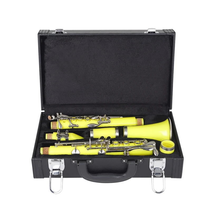 Black Foam Padded Thicken Oxford Cloth Sotrage Bag Clarinet Box Case with Handle Strap Clarinet Protection Accessories Hot
Black Foam Padded Thicken Oxford Cloth Sotrage Bag Clarinet Box Case with Handle Strap Clarinet Protection Accessories Hot