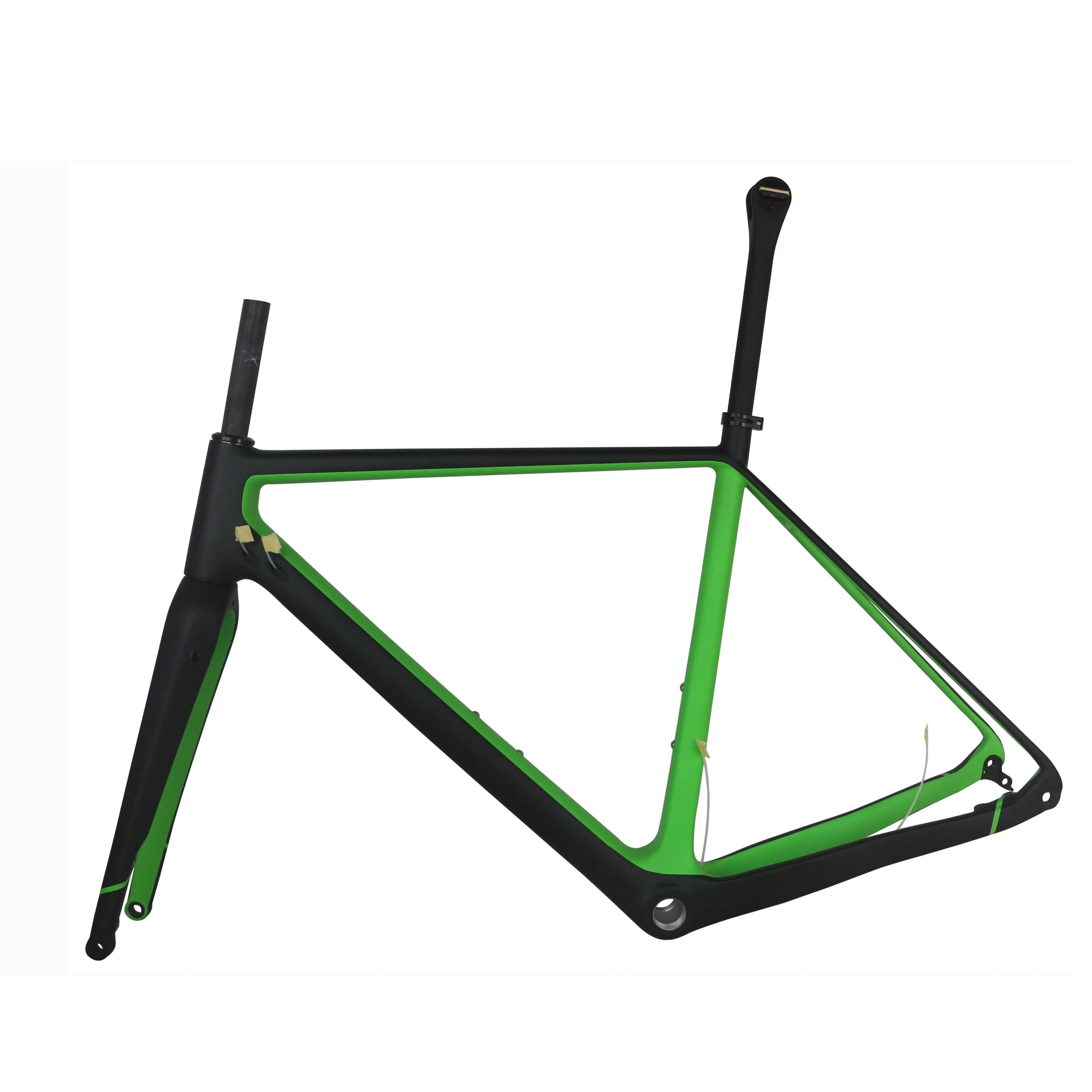 Custom Paint Disc BSA Carbon Fiber T700 CX Frame GR029 Maximum Tire Width 700X42C Gravel Frame With Zero Seatpost
Custom Paint Disc BSA Carbon Fiber T700 CX Frame GR029 Maximum Tire Width 700X42C Gravel Frame With Zero Seatpost