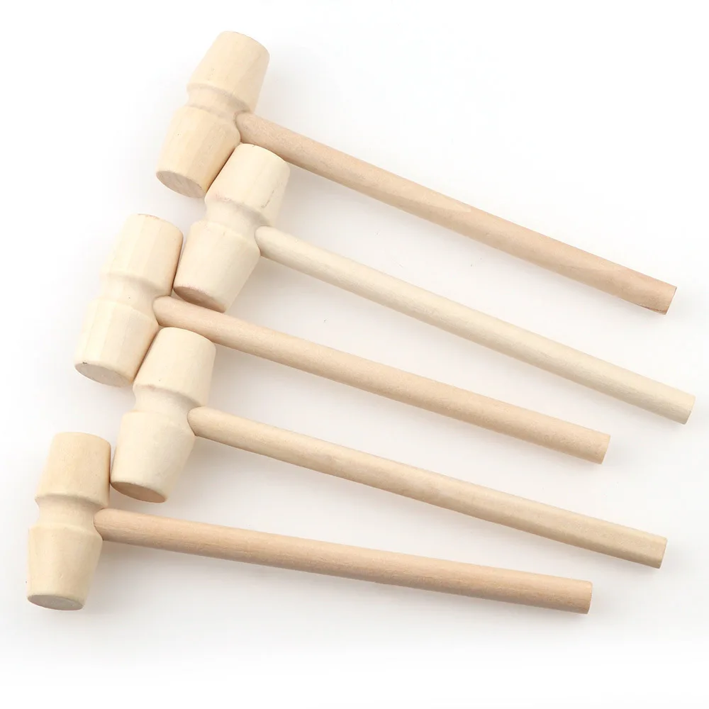 100/50/20pcs Solid Wood Mini Hammers Hitting Hammer Toys Creative Educational Toy Chocolate Smash Cakes Baking Tools Round/Oval
100/50/20pcs Solid Wood Mini Hammers Hitting Hammer Toys Creative Educational Toy Chocolate Smash Cakes Baking Tools Round/Oval