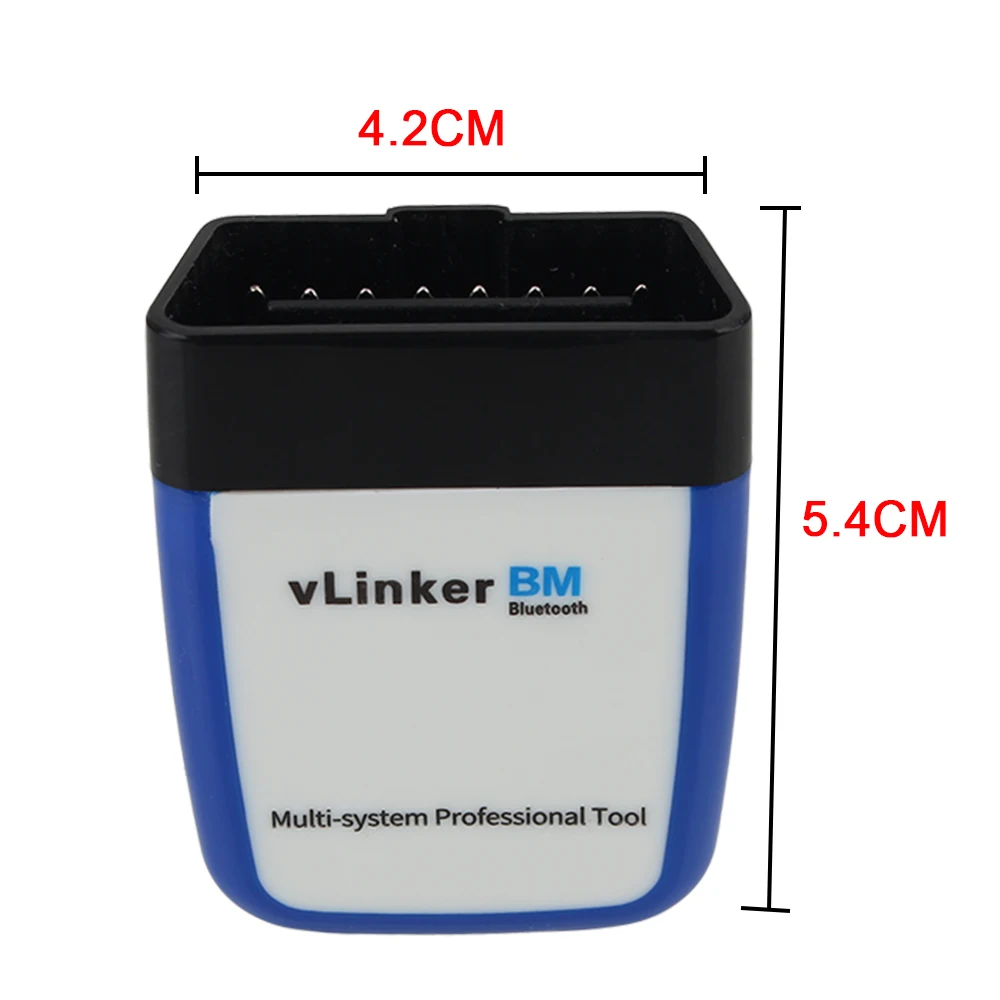 Code Reader vLinker BM Bluetooth 3.0 ELM327 V2.2 OBD2 Scanner For BMW Bimmercode Car Diagnostic Tool
Code Reader vLinker BM Bluetooth 3.0 ELM327 V2.2 OBD2 Scanner For BMW Bimmercode Car Diagnostic Tool