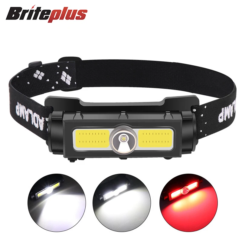 Powerful Headlamp USB Charging Headlight Waterproof Red Warning With Magnet Working Lantern For Camping And Fishing Flashlight
Powerful Headlamp USB Charging Headlight Waterproof Red Warning With Magnet Working Lantern For Camping And Fishing Flashlight
