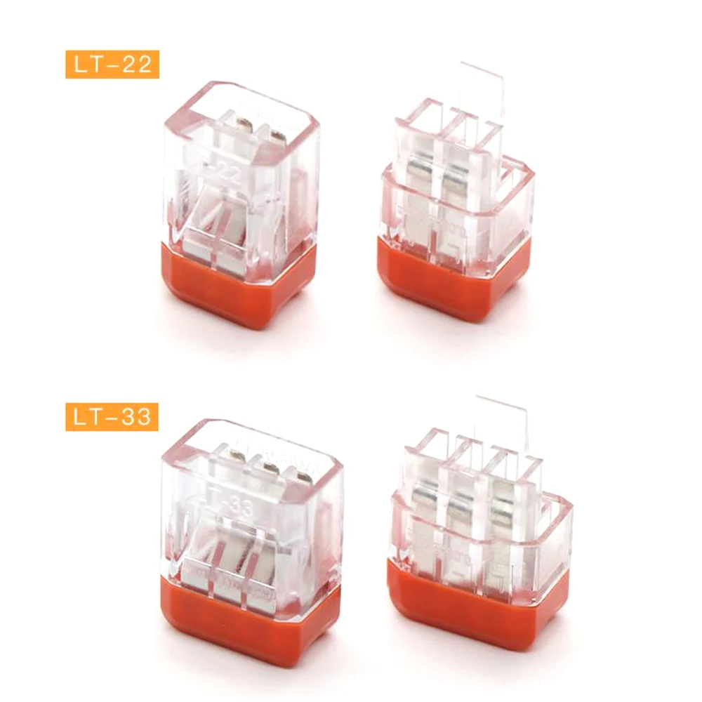 10PCS 2PIN 3PIN Universal PCT Push-in Butt Conductor Terminal Block Mini Quick Wire Connector
10PCS 2PIN 3PIN Universal PCT Push-in Butt Conductor Terminal Block Mini Quick Wire Connector