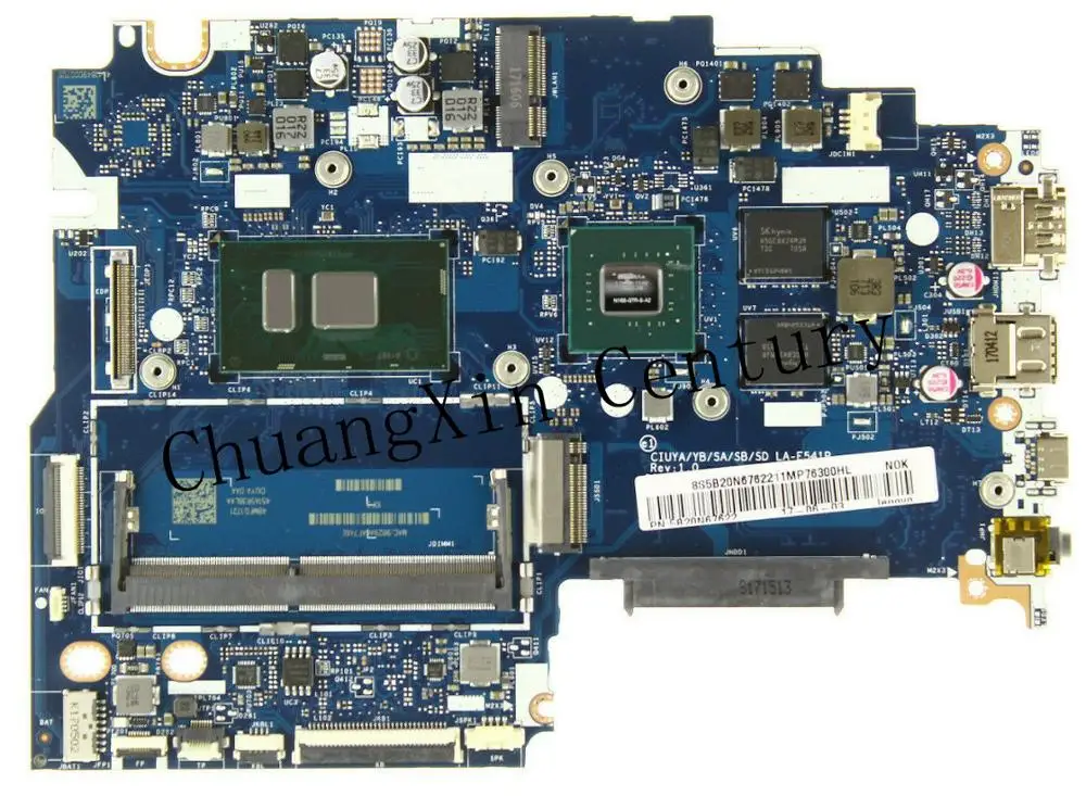Для занятий йогой 520 14IKB материнская плата LA E541P Intel i7 7500U NVIDIA GeForce 940MX 2 Гб для