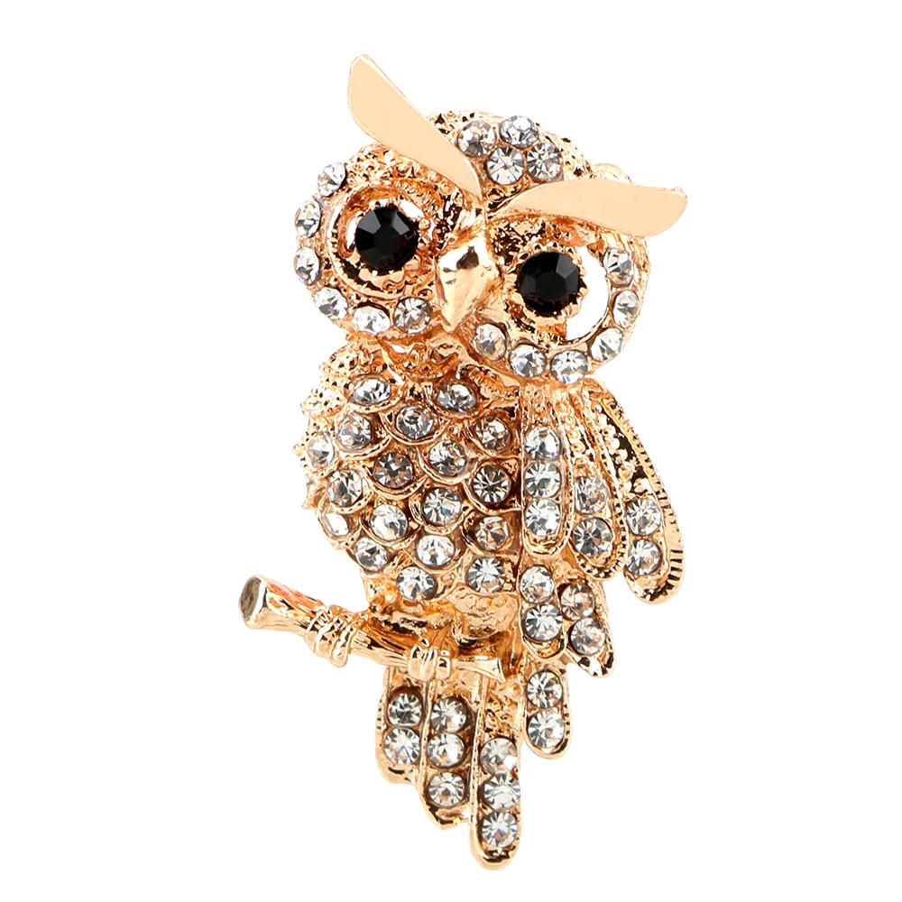 Trendy Owl Brooch Zinc Alloy Creative Birthday Gift Owl Badge Imitation Rhinestone Blue/Gold Brooch Coat Dress Decoration
Trendy Owl Brooch Zinc Alloy Creative Birthday Gift Owl Badge Imitation Rhinestone Blue/Gold Brooch Coat Dress Decoration