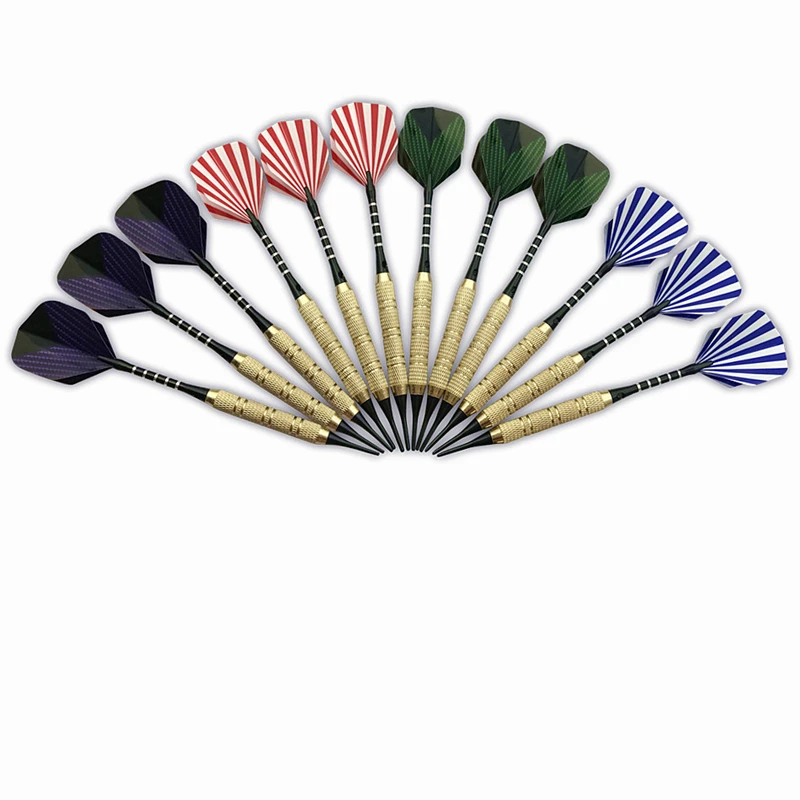 12Pcs Professional Darts Soft Tip Darts Set with Extra Plastic Tips for Electronic Dartboard Accessories
12Pcs Professional Darts Soft Tip Darts Set with Extra Plastic Tips for Electronic Dartboard Accessories