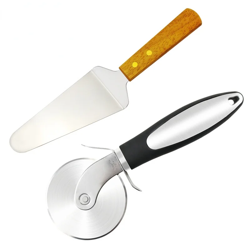

Круглая нож из нержавеющей стали для пиццы, плита, лопатка для сыра, треугольная лопатка, резак для пиццы, аксессуары для кухни