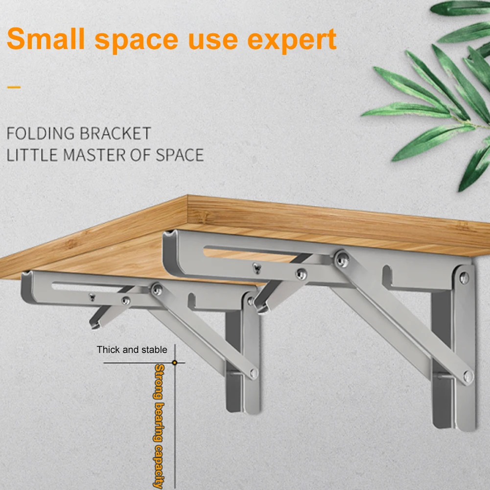 2PCS/Set Heavy Duty 90 Degree Large Decorative Table Black Adjustable Angle Shelf Wall Metal Table Folding Shelf Bracket
2PCS/Set Heavy Duty 90 Degree Large Decorative Table Black Adjustable Angle Shelf Wall Metal Table Folding Shelf Bracket