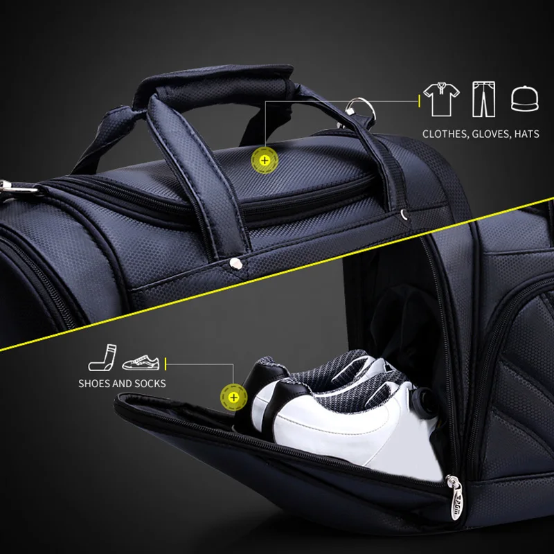 Golf Clothes Men Bag PU Ball Multi-functional Large Capacity Ultralight Wear-resistant Golf Bag EDF88
Golf Clothes Men Bag PU Ball Multi-functional Large Capacity Ultralight Wear-resistant Golf Bag EDF88
