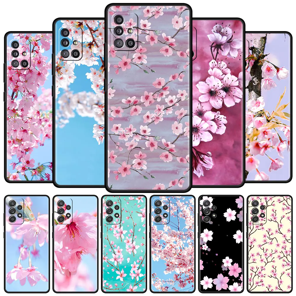 Silicone Case for Samsung A51 A12 A52 A21s Soft Funda for Galaxy A71 A32 A31 A02s A72 A11 A41 Phone Cover Cherry Blossoms
Silicone Case for Samsung A51 A12 A52 A21s Soft Funda for Galaxy A71 A32 A31 A02s A72 A11 A41 Phone Cover Cherry Blossoms