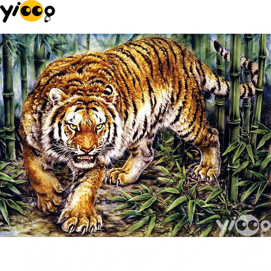 Full Square/Round Drill Diamond Painting Cross Stitch Embroidery Bamboo forest Tiger Rhinestone Mosaic Home Decor Gift BX1769
Full Square/Round Drill Diamond Painting Cross Stitch Embroidery Bamboo forest Tiger Rhinestone Mosaic Home Decor Gift BX1769