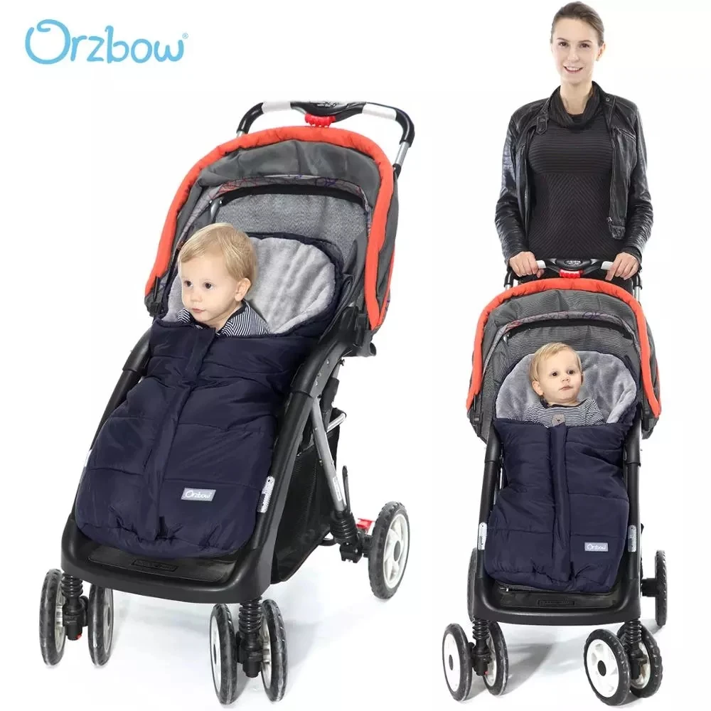 

Orzbow конверты для новорожденных теплые спальные мешки для детской коляски Детские спальные мешки ветрозащитные мешки для детской коляски